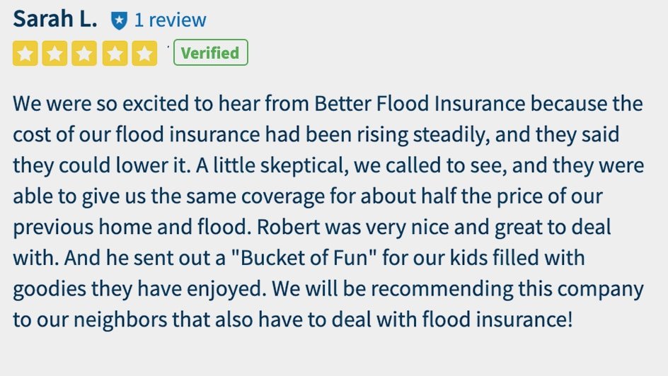 Better flood insurance Review