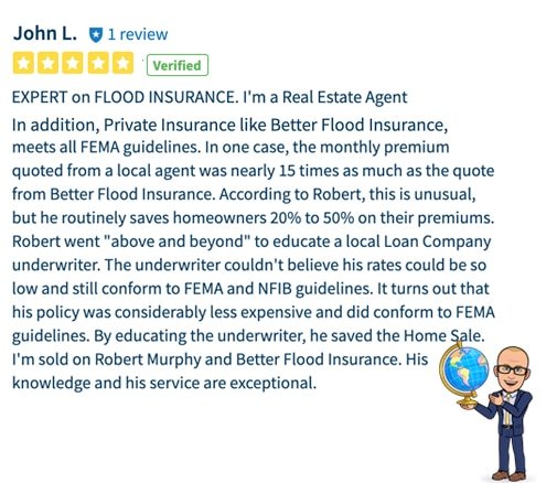 Agent review of better flood insurance, Flood insurance Florida