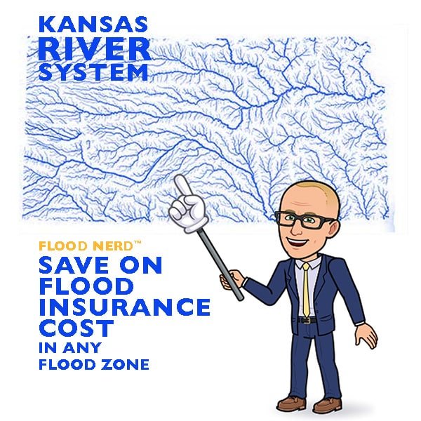 Kansas flood plain map
