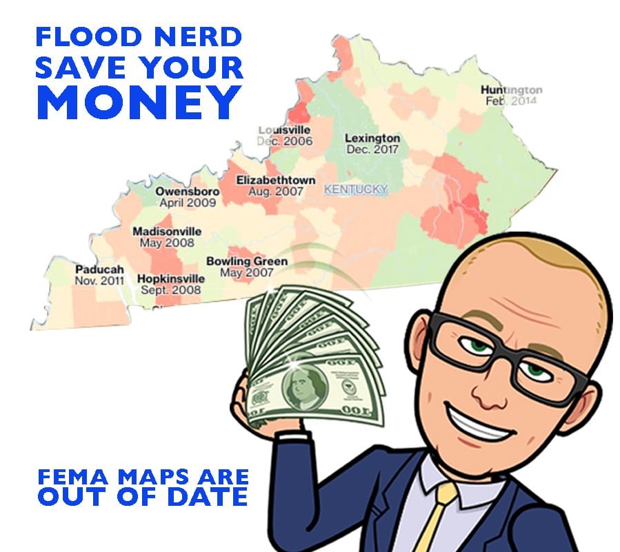 Kentucky Flooding Map
