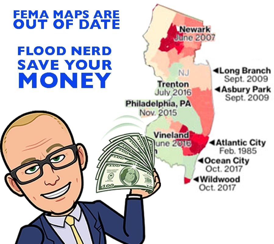 NJ flood zone map